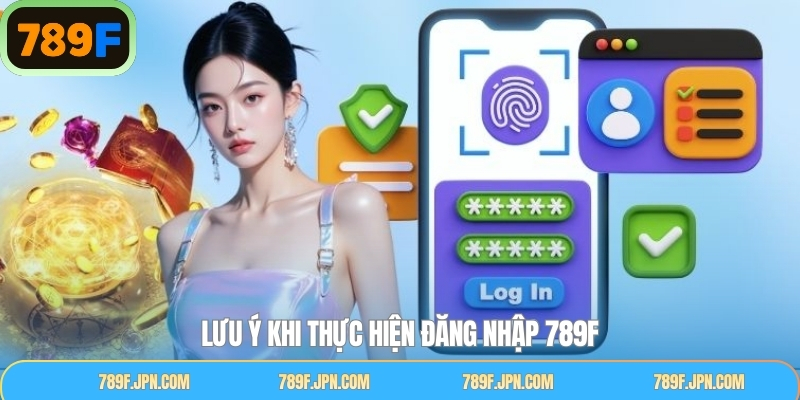 Lưu ý số điều khi thực hiện đăng nhập tại 789F thành công